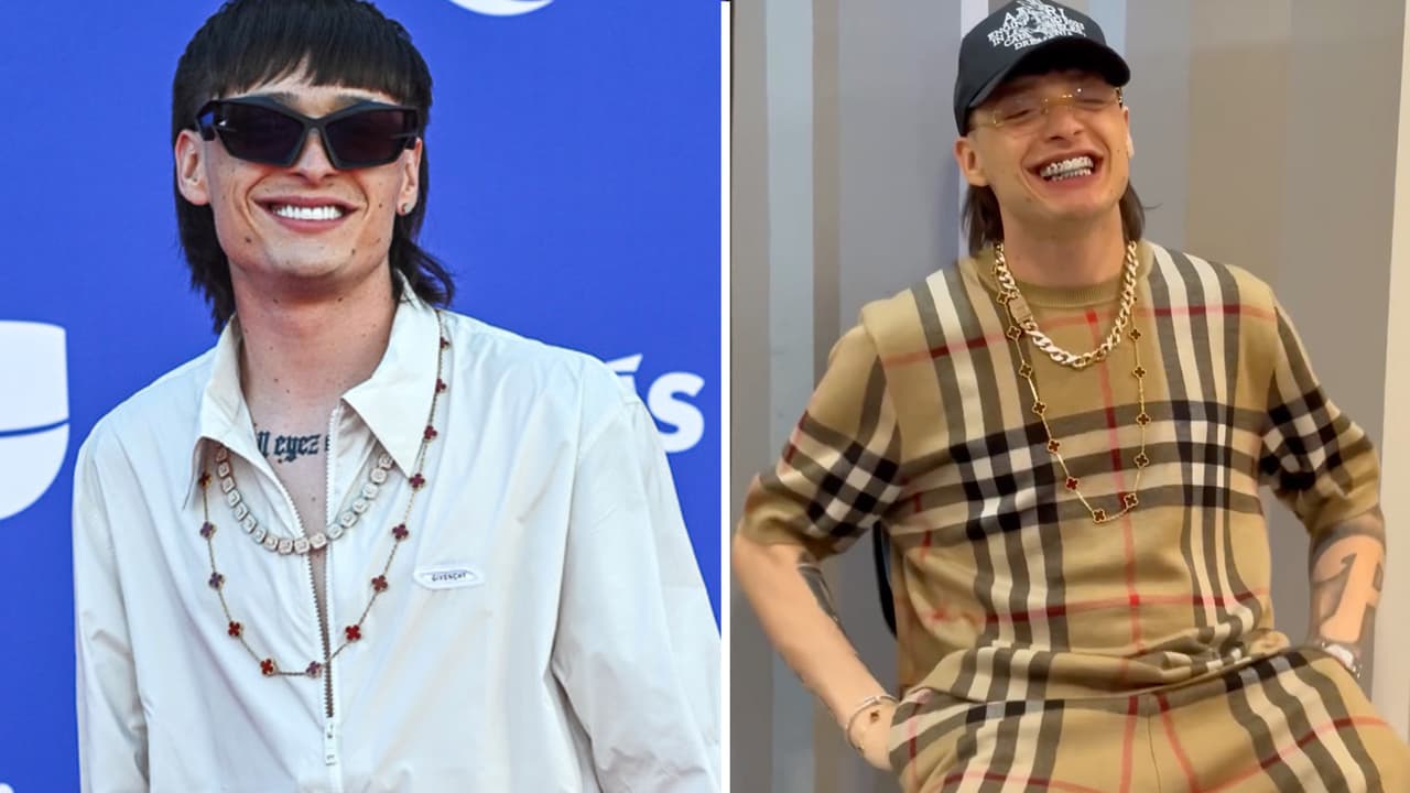 Peso Pluma se puso una dentadura con diamantes: esto cuesta su excéntrico lujito