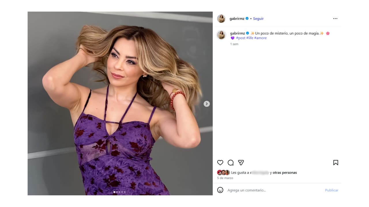 Gaby Ramírez es una presentadora mexicana.