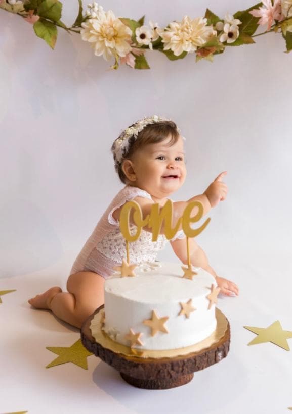 En aquella ocasión, Silvana celebró un año y también tuvo una bella sesión de fotos.