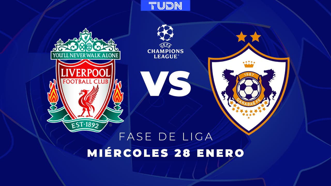 Así puedes ver el Liverpool vs. Qarabag de UEFA Champions League