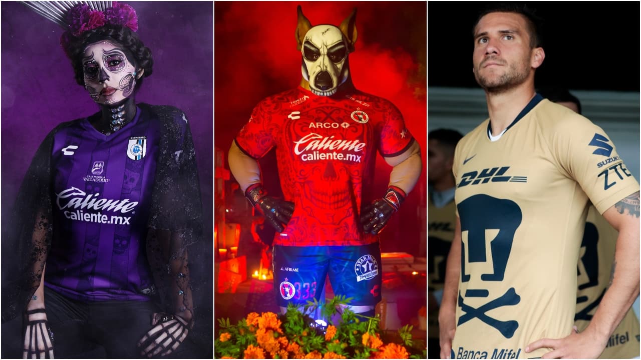 Los equipos de la Liga MX homenajean a sus ancestros de una manera muy original. Las playeras diseñadas en diversos años han sido icónicas y siempre recordadas por sus fanáticos en estas fechas.