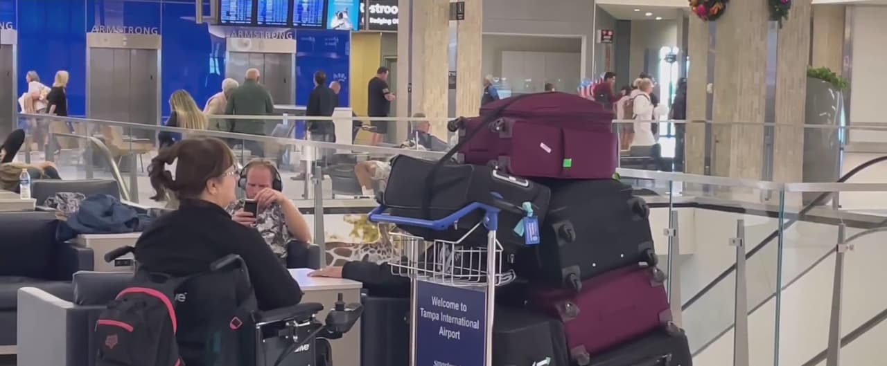 Aeropuerto Internacional de Tampa se prepara para romper récord de viajeros en Thanksgiving 2023