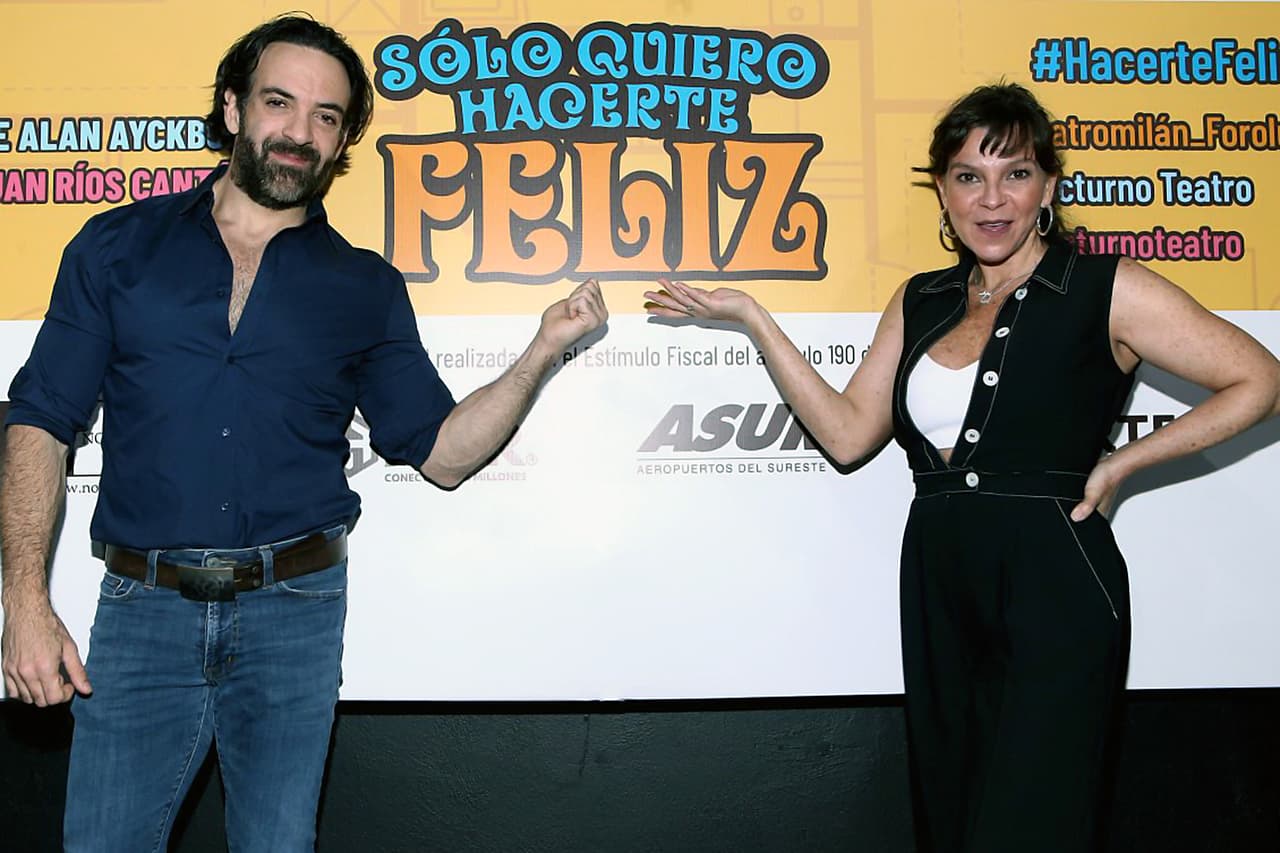 Pablo Perroni y Mariana Garza