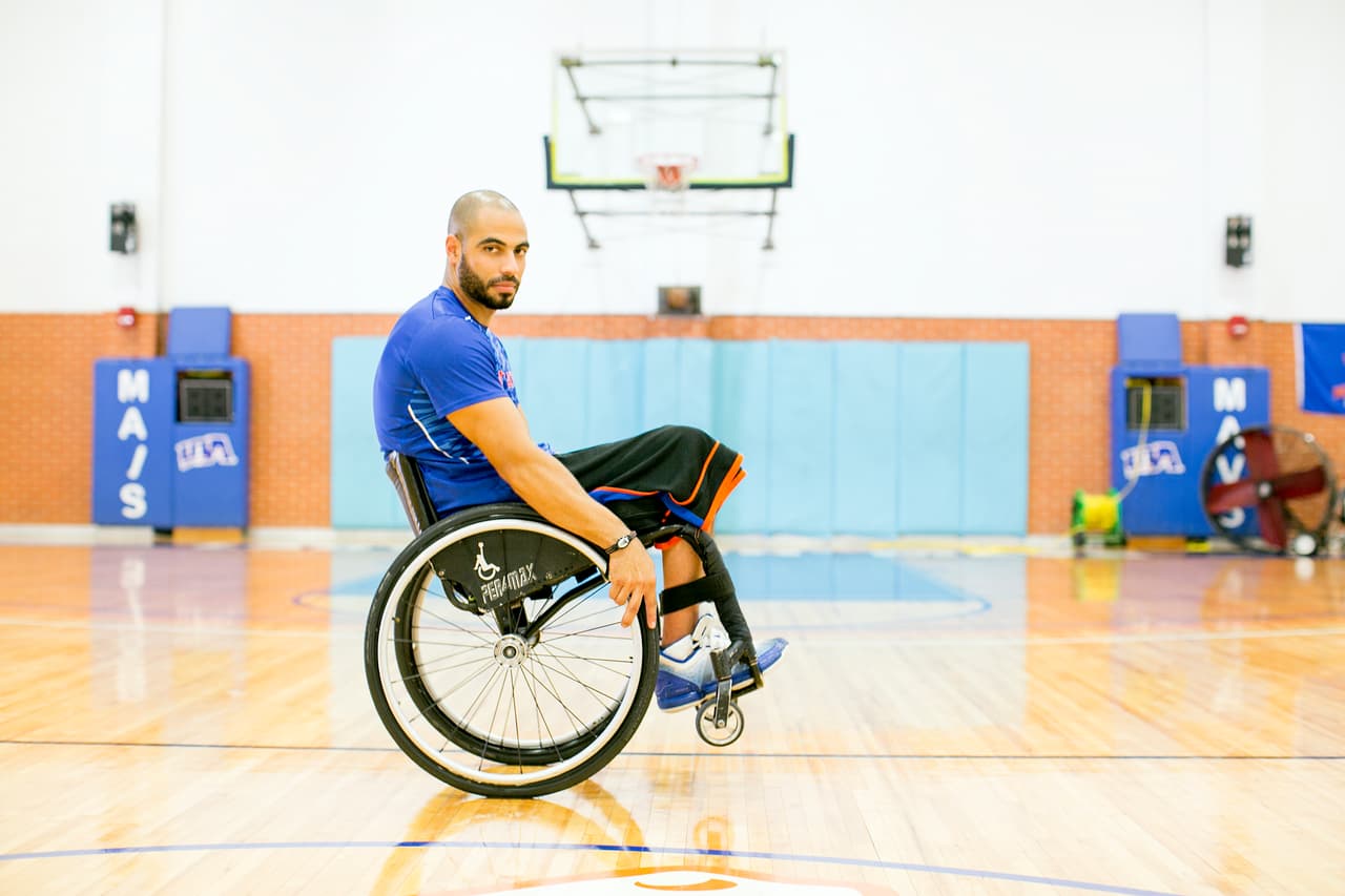 "Llegar a la Universidad de Texas era mi meta desde que supe que había básquet en silla de ruedas para universidades".