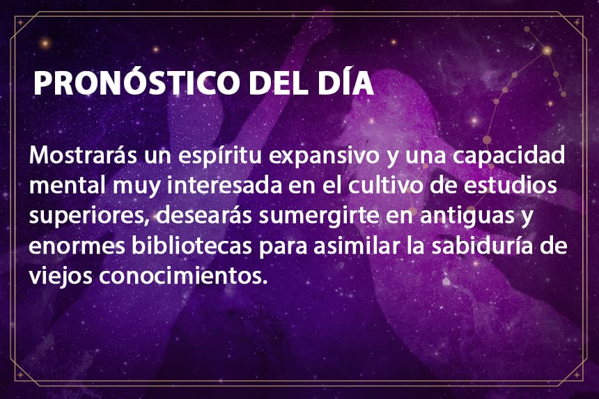 Escorpión jueves 19 de agosto