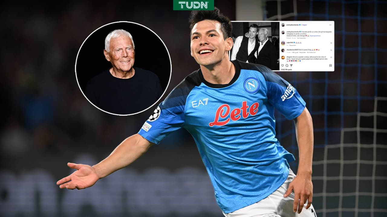 La vez que ‘Chucky’ Lozano vistió de Armani en su etapa en Italia