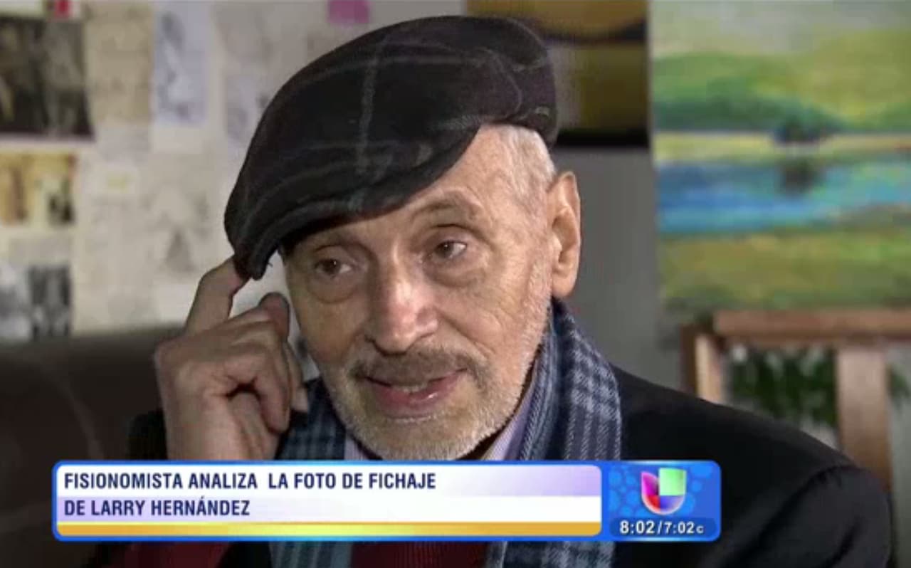 En el programa televisivo'Despierta América', el fisionomista Sergio Jaubert analizó el rostro de Larry, y dijo que por sus características se trata de una persona inteligente...