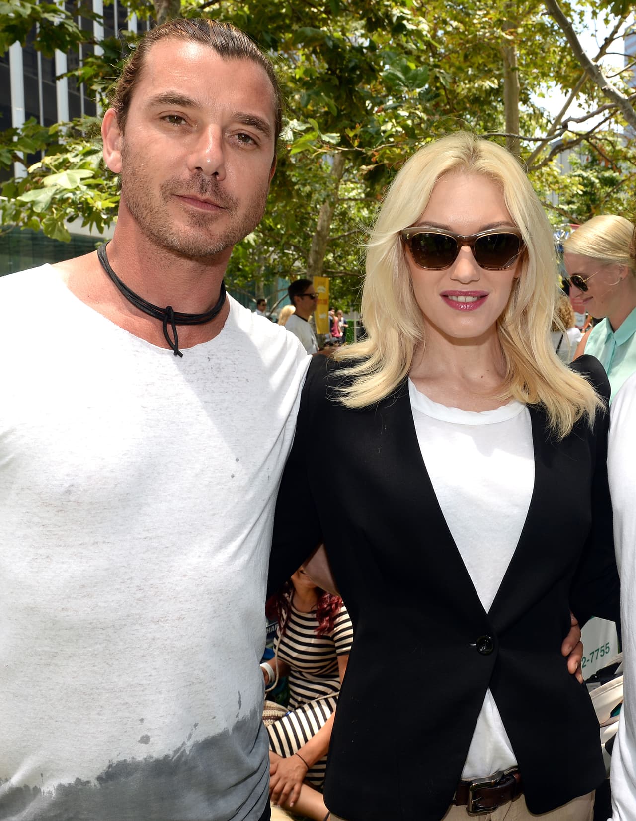 Inmediantamente Rossdale reaccionó y trató de defenderse, explicando que sólo era un simple coqueteo.