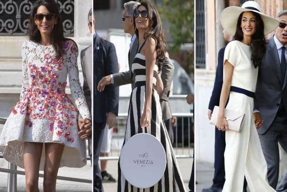 Amal Alamuddin es una mujer con tanto estilo que no nos sorprendería, terminara siendo la inspiración de otras mujeres.