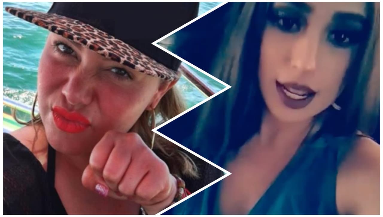 El enfrentamiento fue tan intenso que según Ayana Rivera (derecha), las autoridades le otorgaron una orden de protección en contra de su prima, la cantante Chiquis Rivera. Las diferencias continuaron y una serie de mensajes y videos donde las hijas de Lupillo acusaban a su prima de intimidarlas.