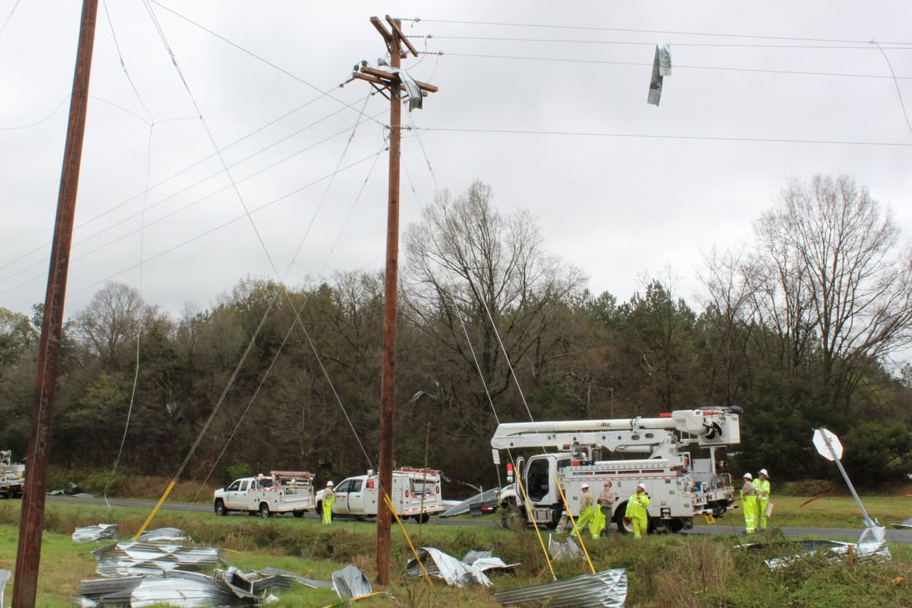 Luego agregaron que todo el suministro eléctrico fue restaurado.