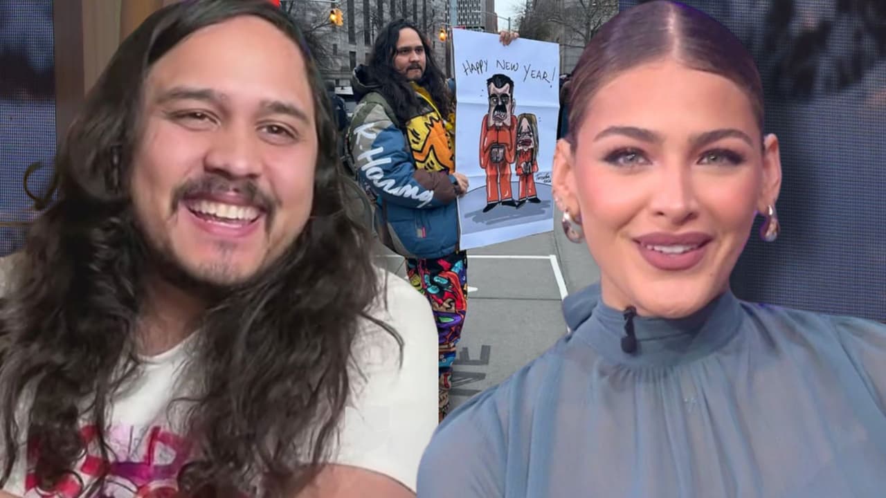 Venezolano que dibujó a Nicolás Maduro en la corte narra su encuentro