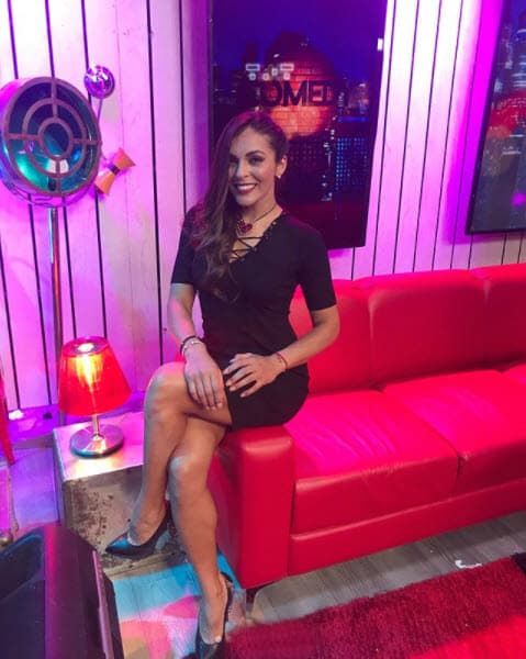 <a href="https://www.univision.com/shows/reto-4-elementos/conoce-al-nuevo-equipo-de-los-comediantes-video">'La Jarocha'</a> saltó a la fama gracias a su participación en el programa 'Guerra de chistes'.