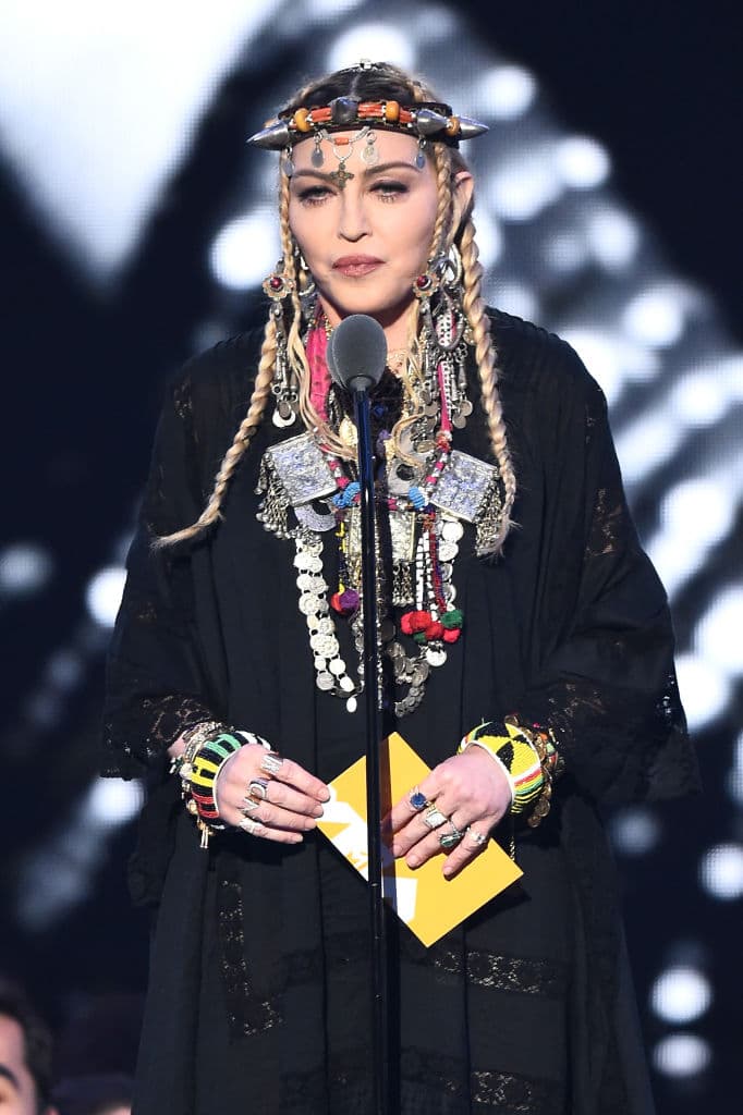 En declaraciones a la revista 
<b><a href="https://people.com/crime/madonna-new-video-god-control-gun-violence-prevention/" target="_blank">People</a></b>, Madonna explicó la temática de fondo de su nuevo video.