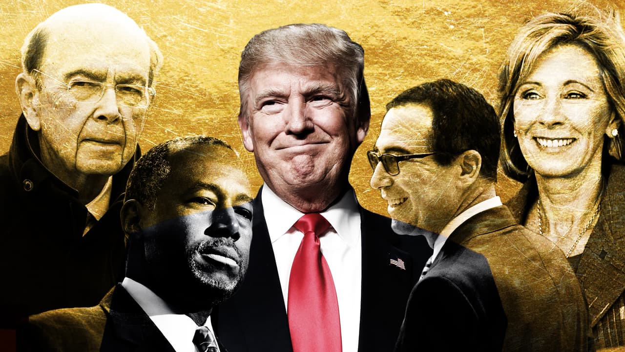 Un gabinete de multimillonarios: esta es la fortuna de los elegidos por Trump
