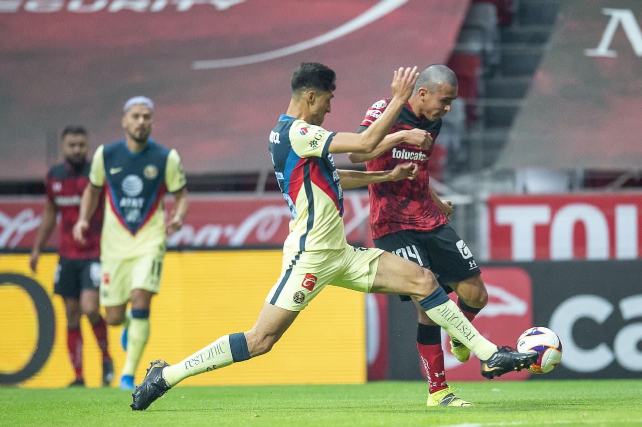 Toluca se impone con autoridad a un América que cometió errores defensivos que fueron aprovechados por el cuadro local.