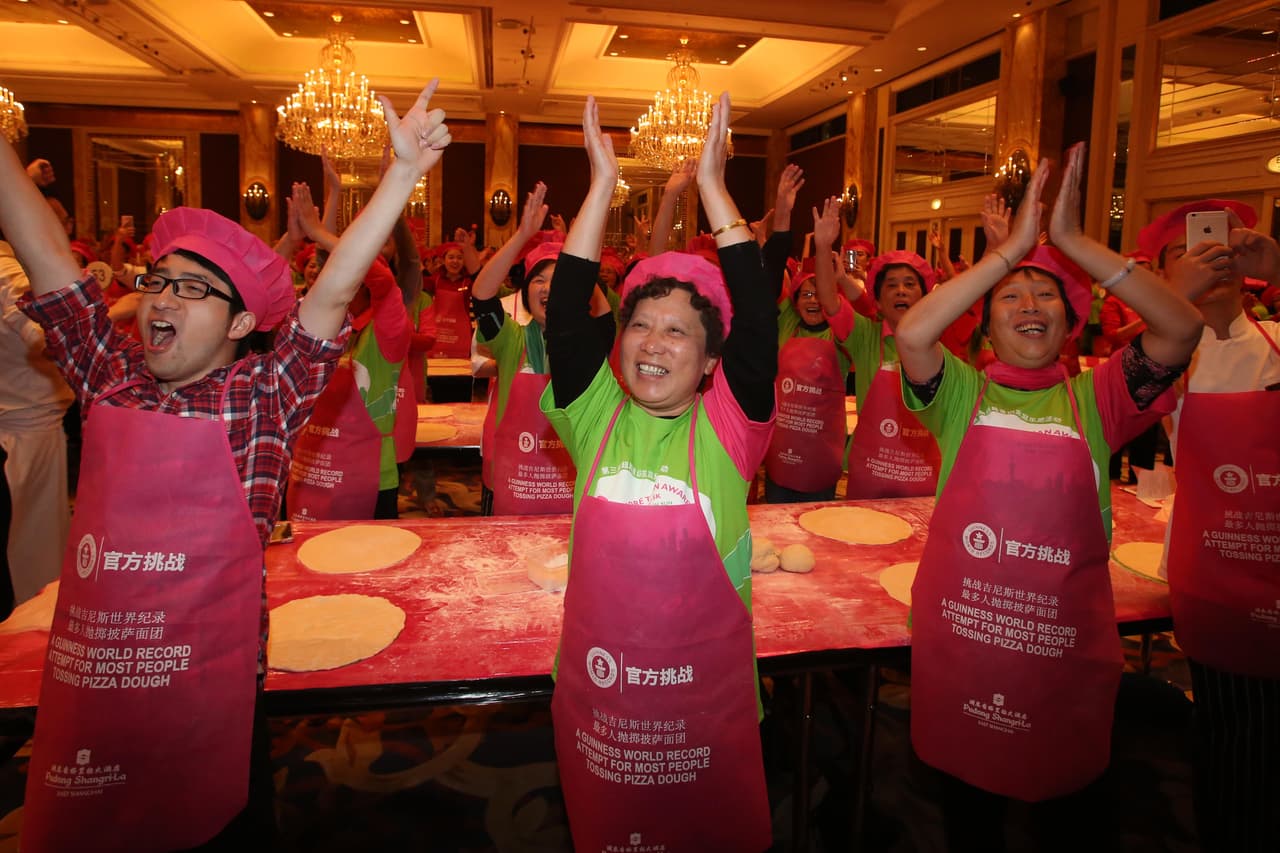 No se detuvieron ni un momento, pues eso los descalificaría automáticamente.