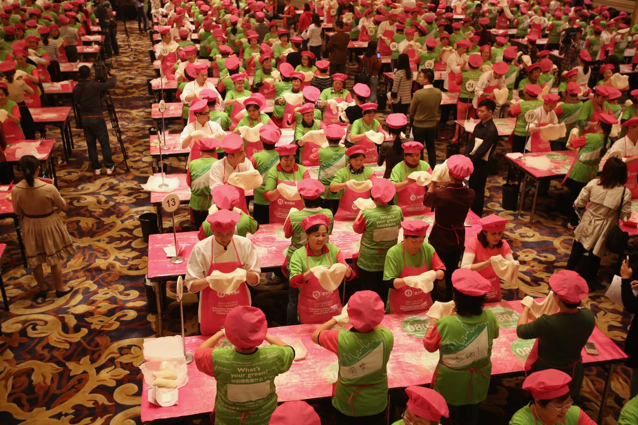 No se detuvieron ni un momento, pues eso los descalificaría automáticamente.