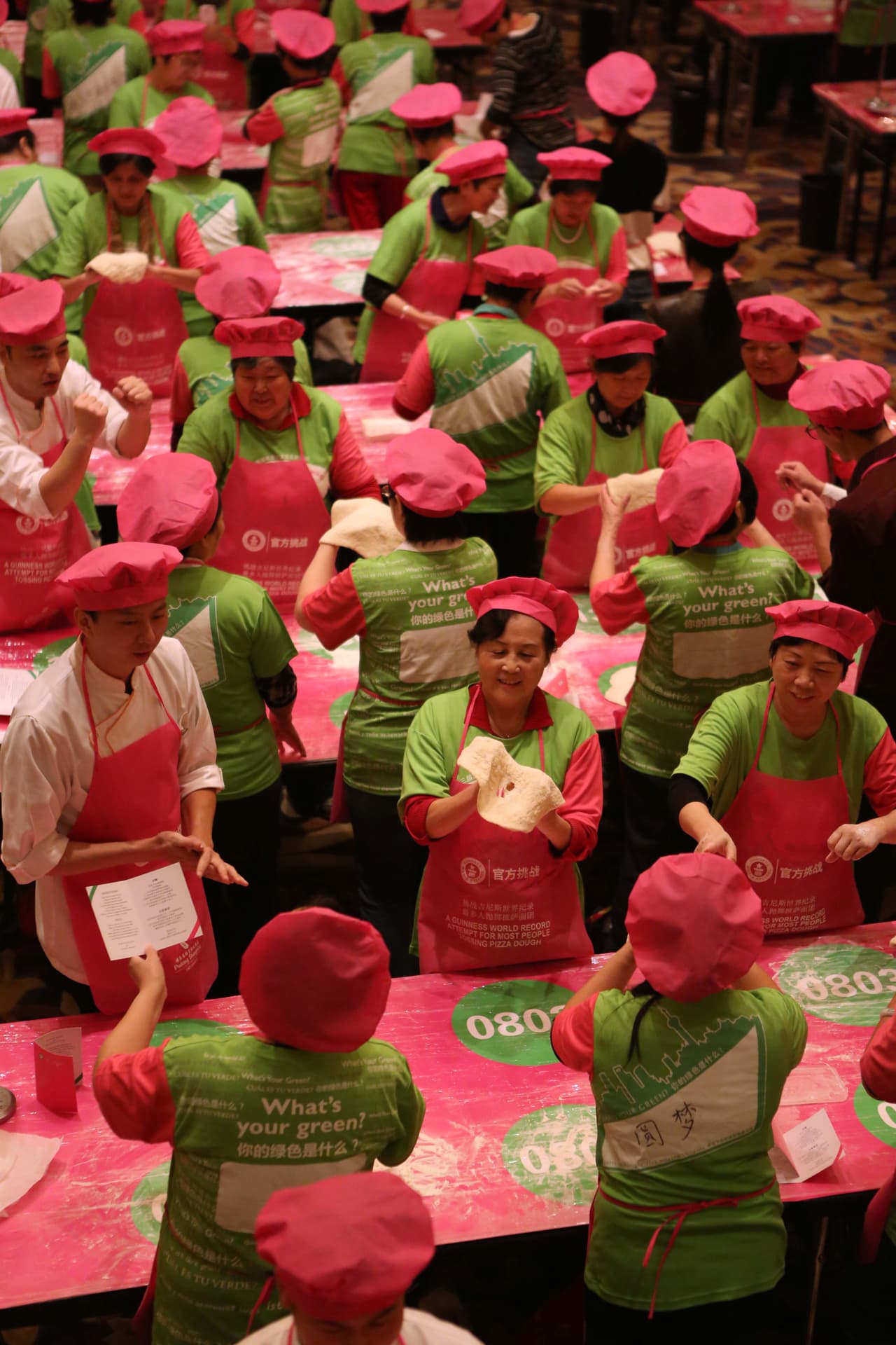 Fue así como varias personas se reunieron en el hotel Pudong Shangri-La East Shanghai.