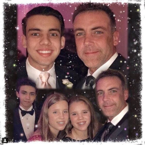 Así lucen actualmente los hijos del boricua, de quienes siempre ha estado al pendiente.