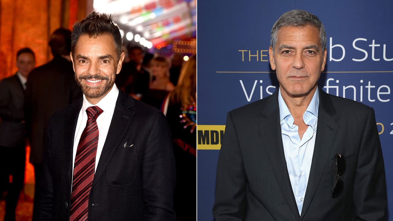 Eugenio Derbez empezó desde abajo, pero fue creciendo y ganandose un lugar en Hollywood, donde George Clooney ya era una leyenda.