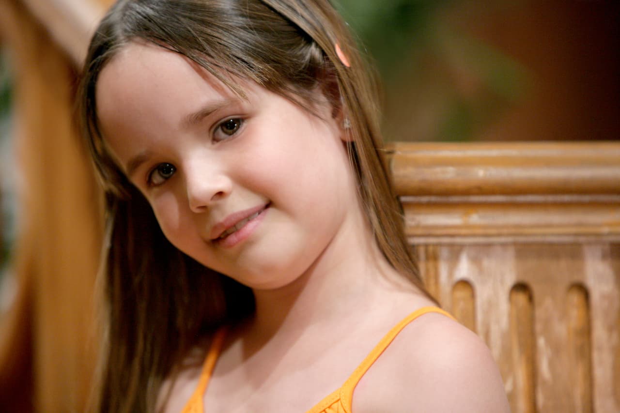 La actriz Saraí Meza, de entonces 8 años, dio vida a Mayita, la tierna hija de Juan Miguel San Román, personaje interpretado por el actor cubano.