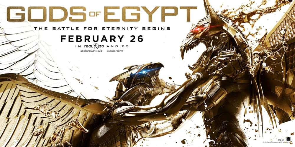 'GODS OF EGYPT' una espectacular película