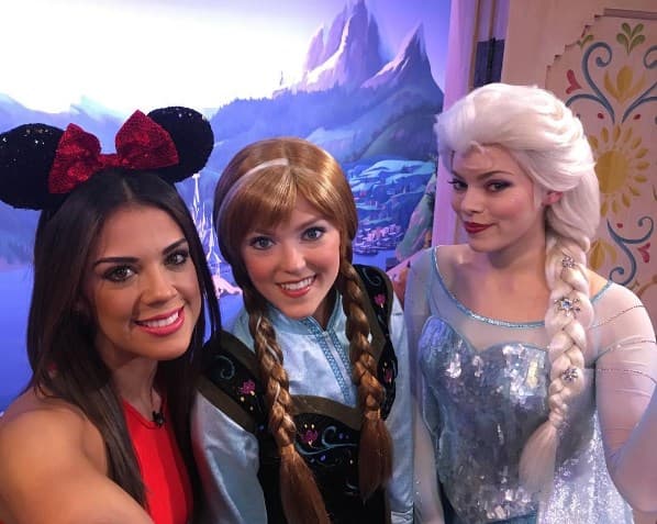 Carolina Ramirez conoció lo nuevo de Walt Disney World y se divirtió como niña.