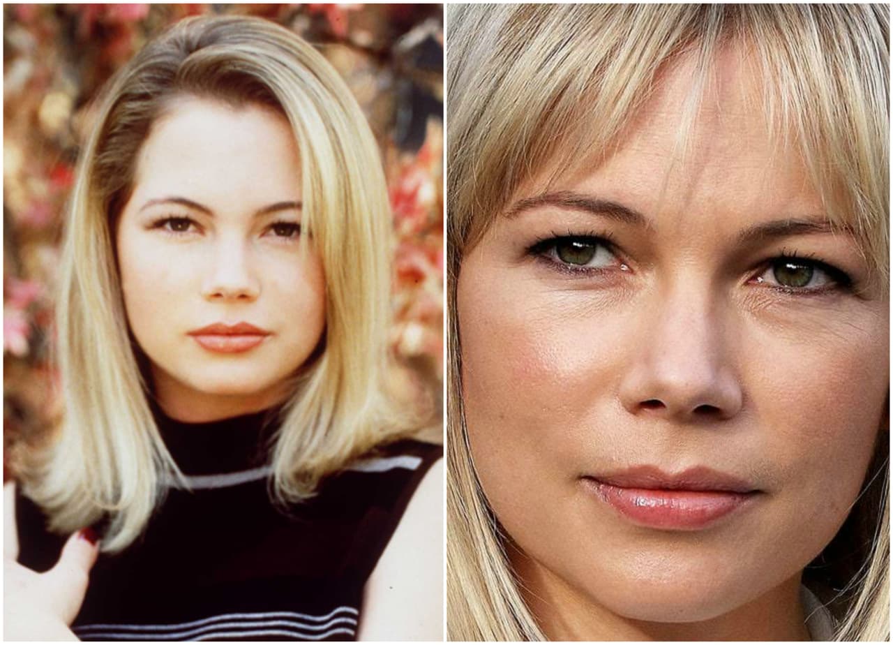 Hace 18 años, Michelle Williams daba vida a
<b> 'Jen Lindley'</b>. La actriz tiene 36 años y traspasó el sufrimiento de la serie a la vida real, pues es la viuda del famoso actor Heath Ledger.
<br>