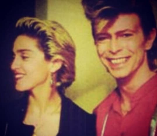 El día de su muerte, la cantante publicó una imagen en la que aparece junto a él: "Tan afortunada de haberte conocido!!!! 'Hot tramp I Love You So #rebelhearth", publicó la 'Reina del Pop', quien compartió esta imagen junto al astro del rock.