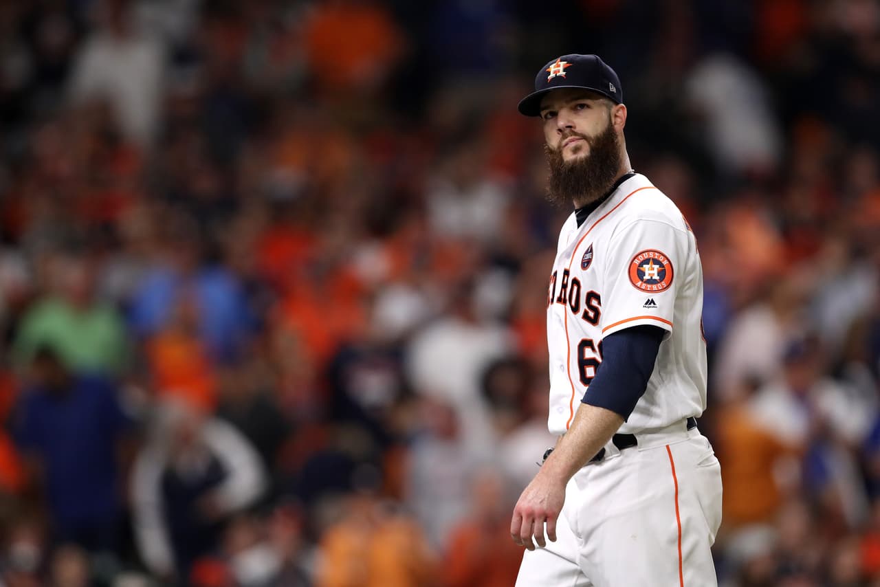 Dallas Keuchel tampoco estuvo a la altura de las espectativas. El zurdo trabajó 3.2 entradas en las que permitió 4 carreras, 3 de ellas limpias.