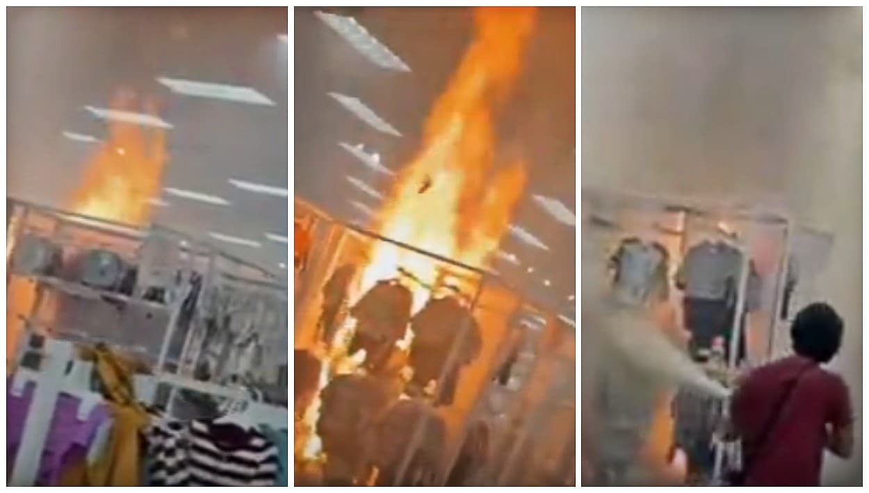 Incendio en Target de Buena Park consume ropa de niños mientras clientes son evacuados de la tienda