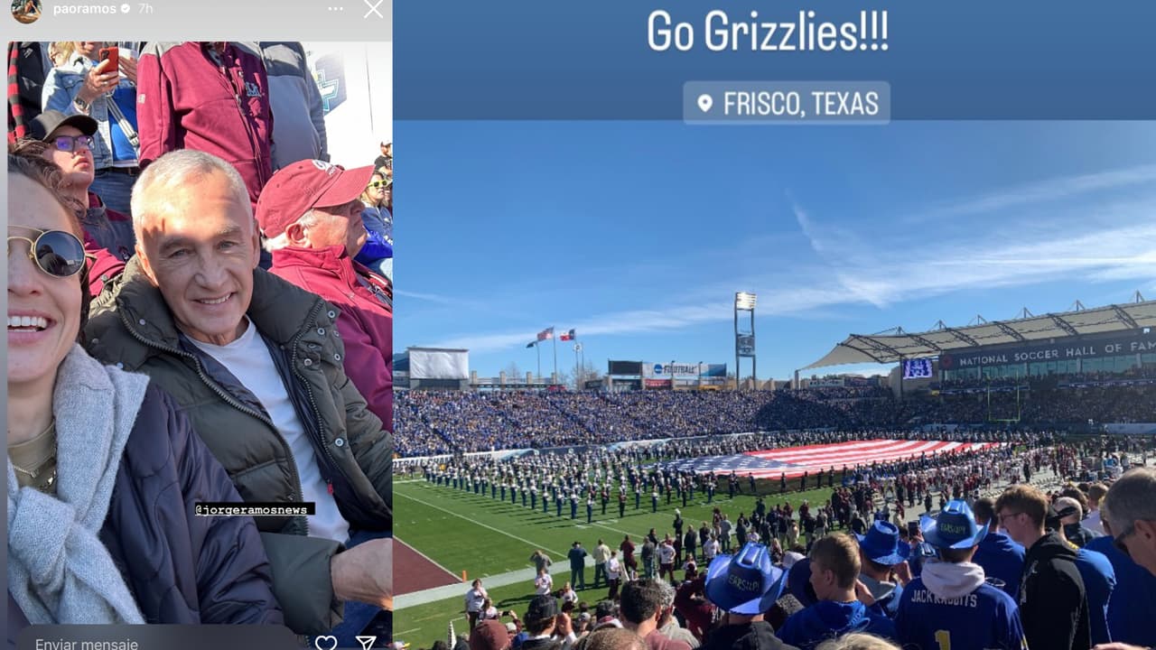 Jorge Ramos apoyó desde las gradas a 'Nico' y estuvo acompañado de Paola, su otra hija.