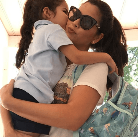 Los momentos entre madre e hija no pueden ser más tierns. Ana Patricia comparte lo tierna y ocurrente que es Giulietta.