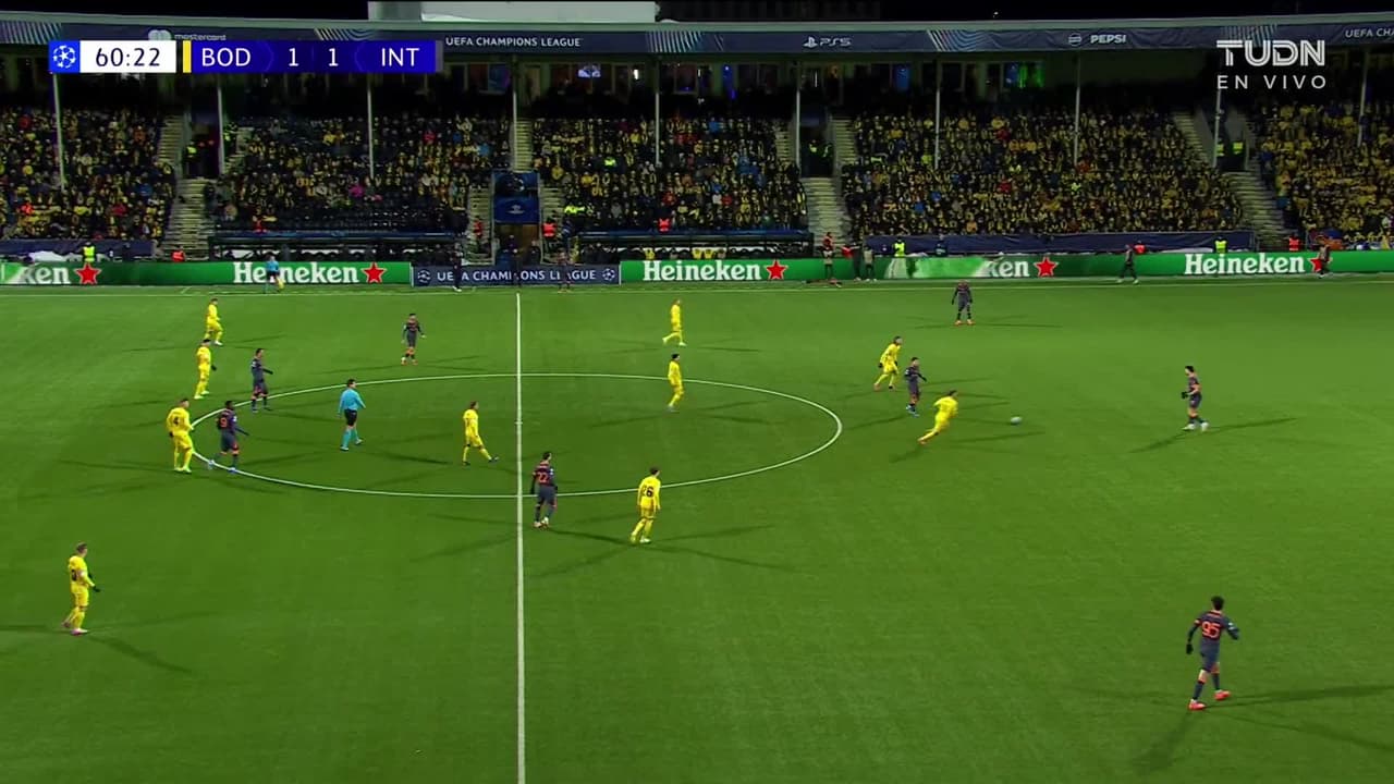 ¡GOL!  anota para Bodø/Glimt. Jens Petter Hauge
