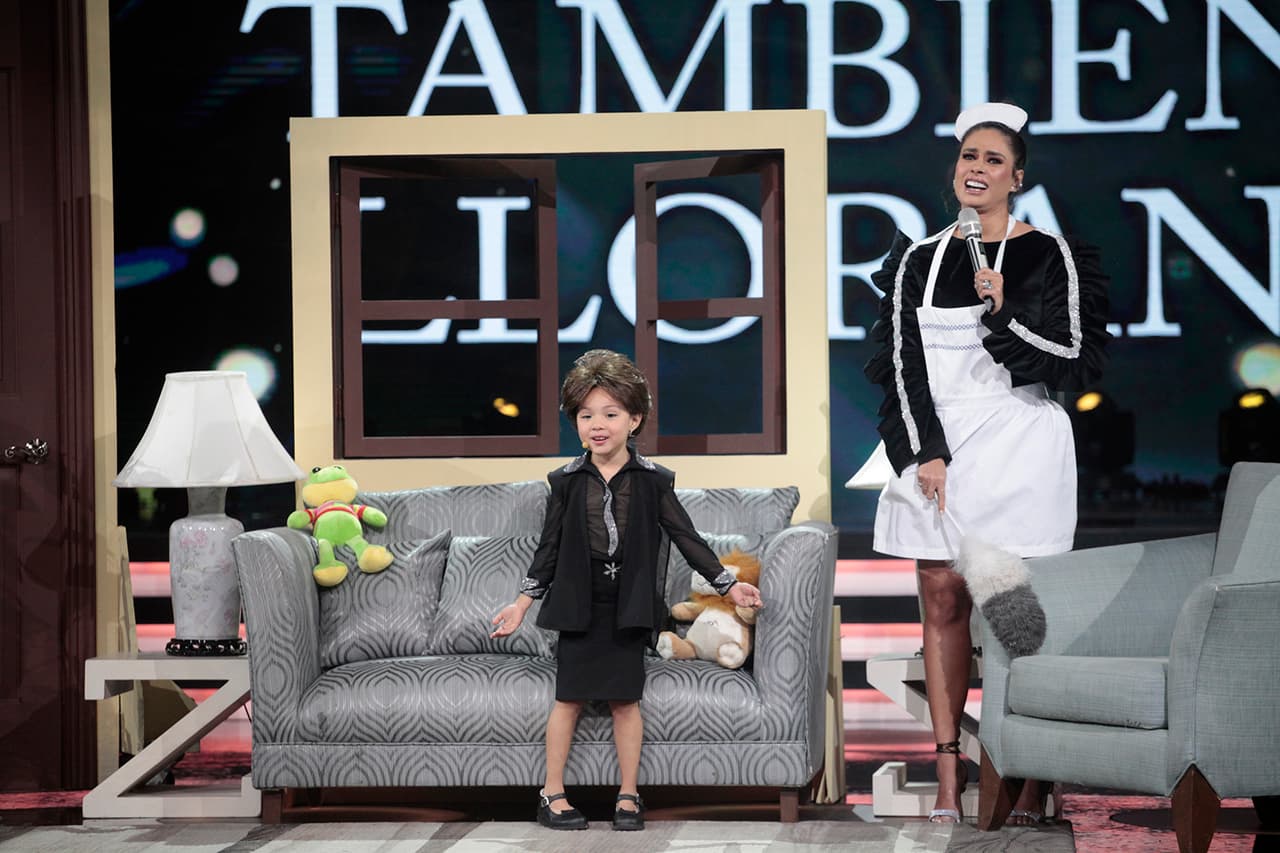 La prueba de carisma de Pequeños Gigantes puso a los capitanes al frente, en esta también participó Giovani, haciendo el papel del galán.