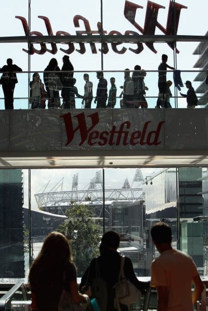 La proximidad del centro comercial al parque olímpico obligó a autoridades londinenses a disponer de mayores medidas de seguridad.