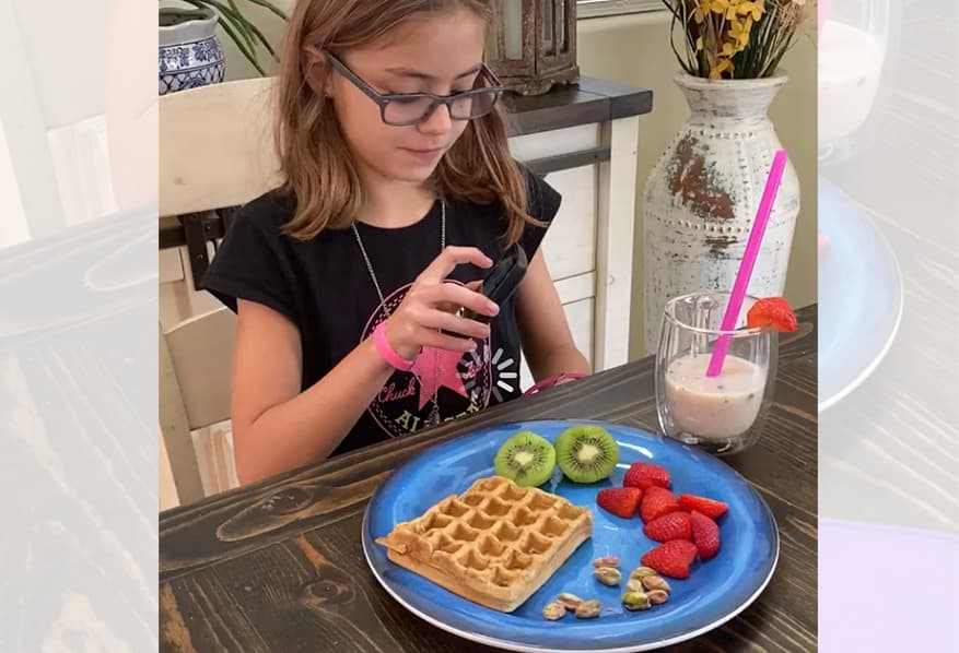 El cambio de vida de Anna: menor de California de 9 años recientemente diagnosticada con diabetes