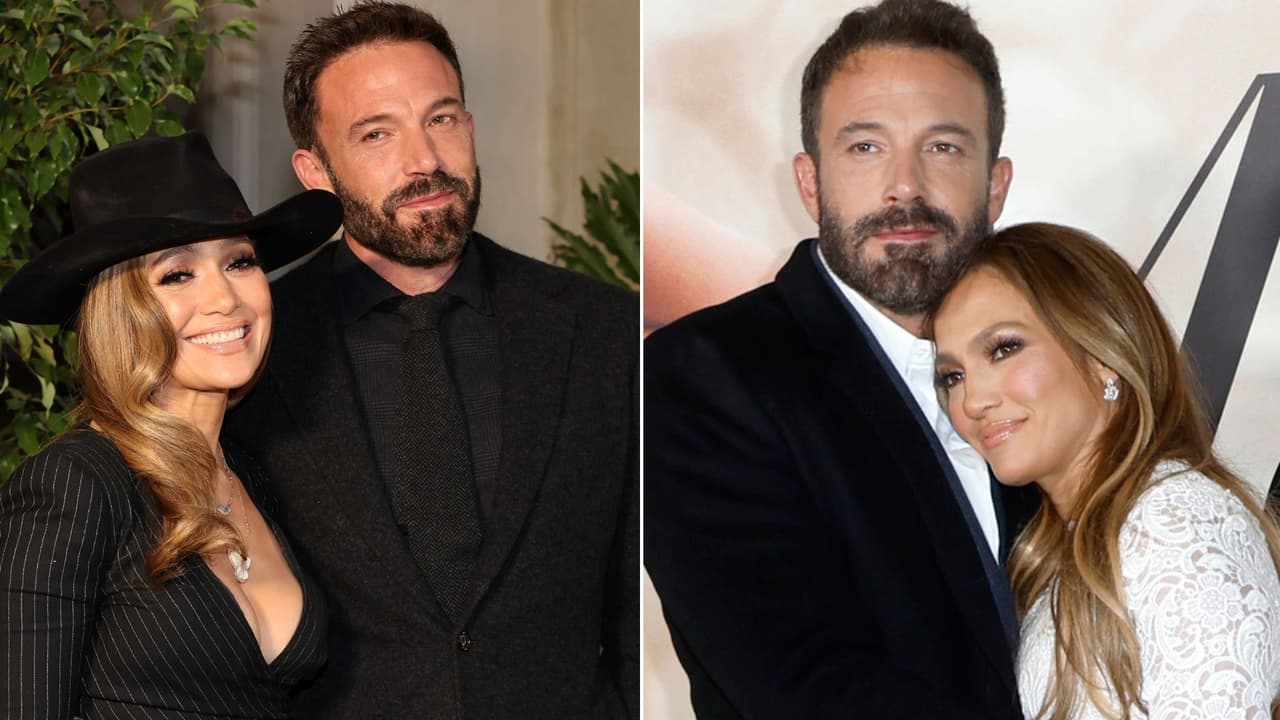 Ben Affleck canta junto a JLo durante su fiesta navideña (no entonó bien, pero se ganó un beso)