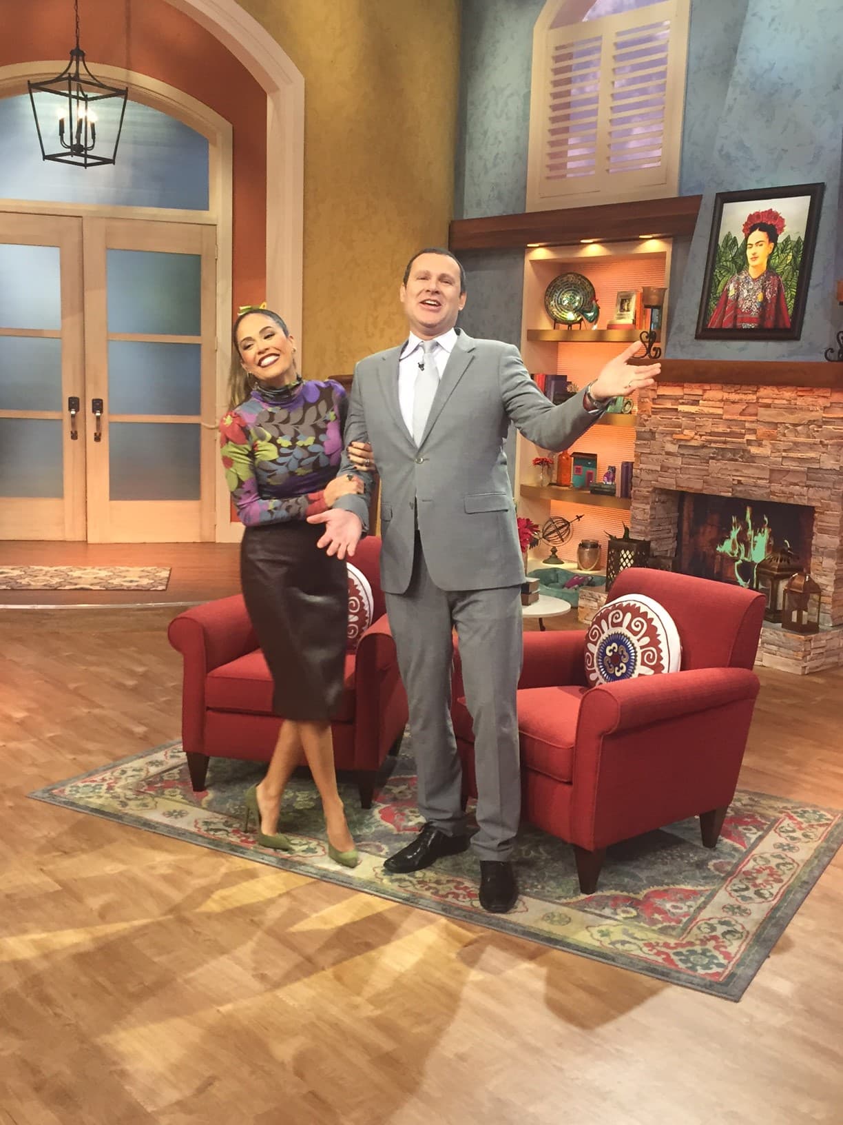 Nada como comenzar la mañana con una sonrisa y con invitados de lujo.