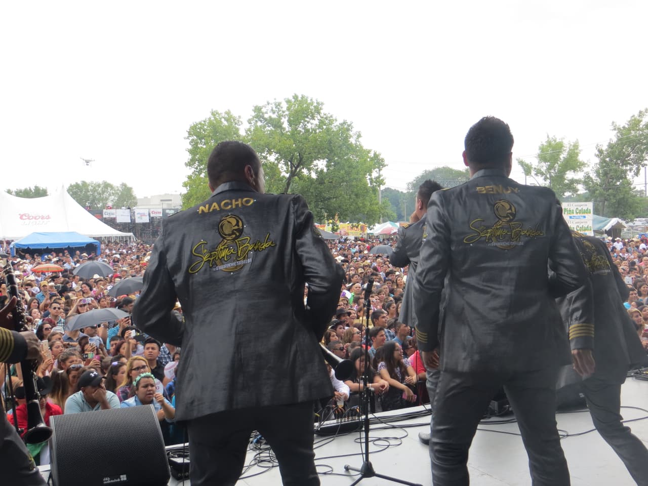 La Séptima Banda conquistó el escenario de Fiestas Patrias 2015 y puso a bailar a la ciudad de los vientos con lo mejor de su repertorio.