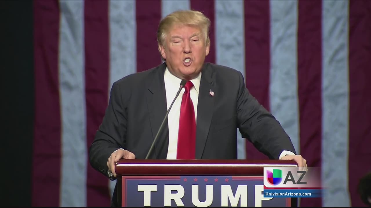 Donald Trump será recibido con protestas en Arizona