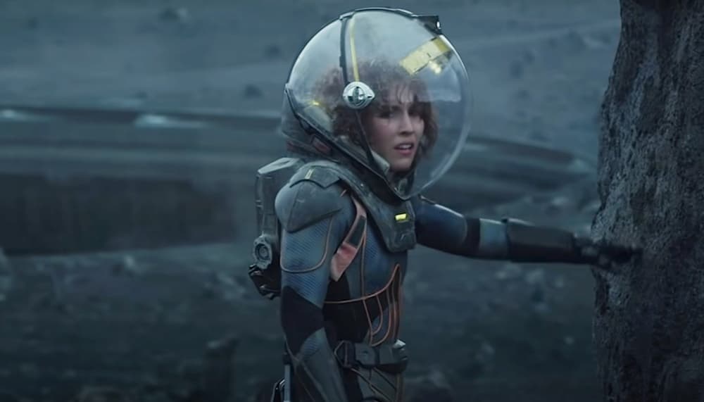 'Prometheus' los cascos de los trajes espaciales son muy grandes