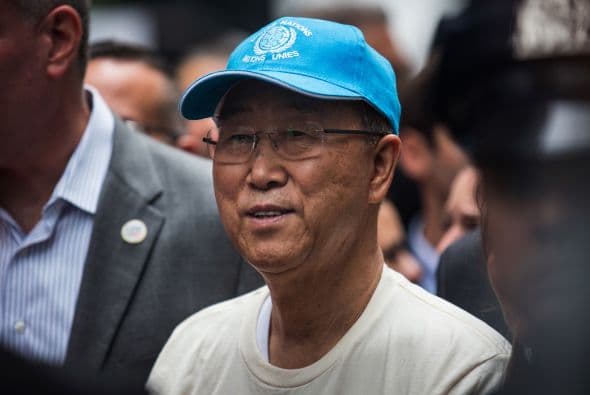 El secretario general de Naciones Unidas, Ban Ki-Moon.