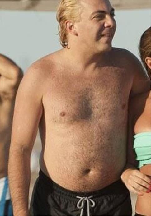 Cristian ha cambiado demasiado. Con los años su cuerpo se ha transformado.