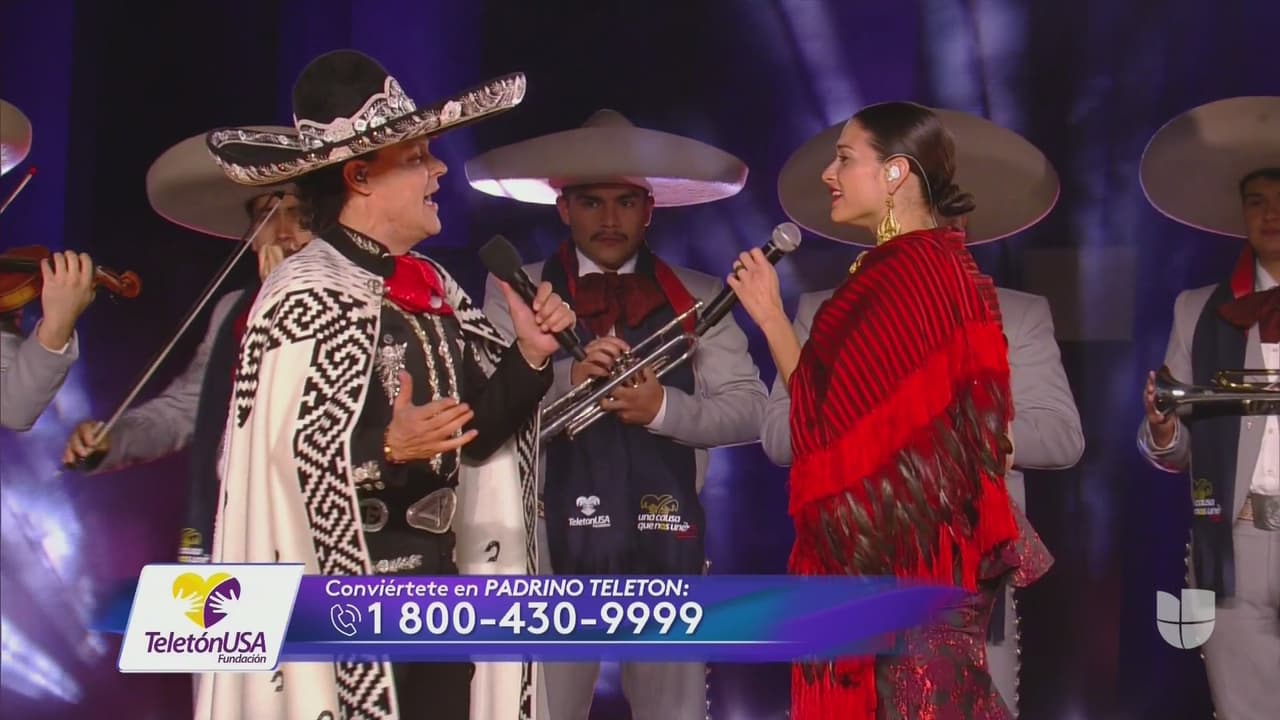 Natalia Jiménez cantó con Pedro Fernández el tema de Juan Gabriel ‘Ya lo sé que tú te vas’