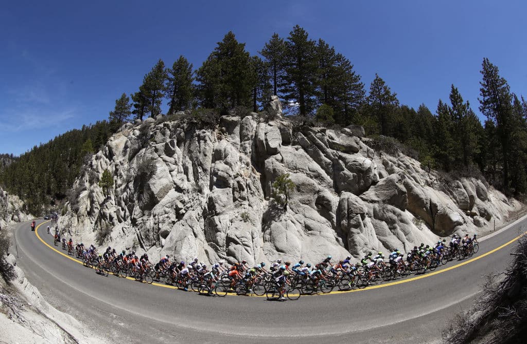 Este tipo de imágenes, como esta tomada el 11 de mayo de este año, son normales en épocas de invierno, pero no tanto en estos meses del año. Así lucía la zona de Lake Tahoe hace dos meses.