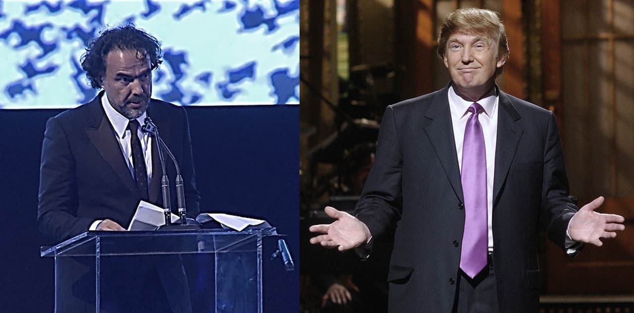 Iñárritu y Trump protagonizan el sábado noche