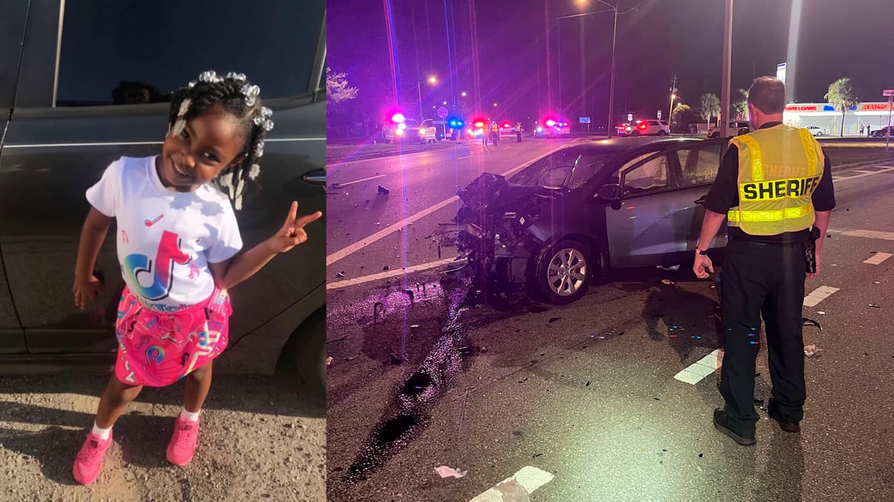 Muere niña de 5 años tras ser impactada por auto policial de Auburndale