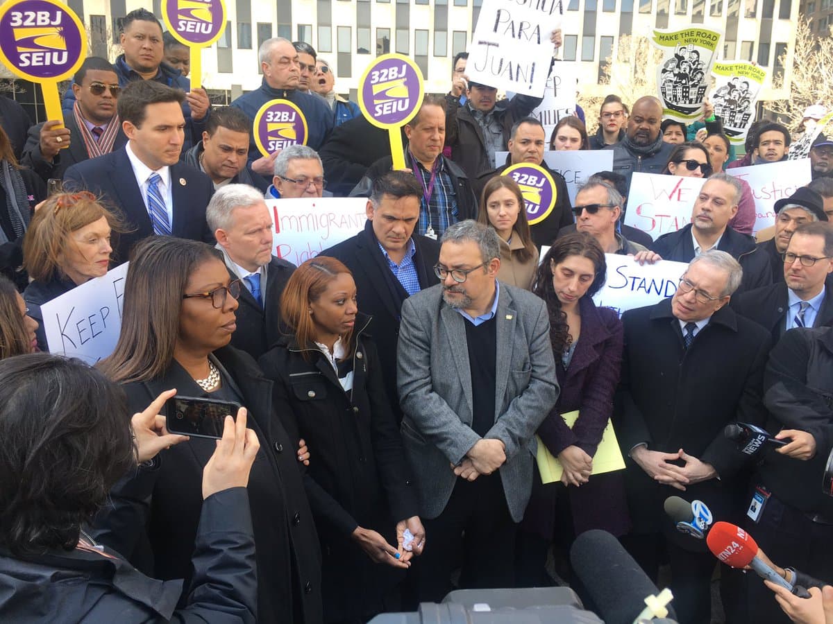 ICE detiene a colombiano en Manhattan cuya esposa lo reclamó para una 'green card'